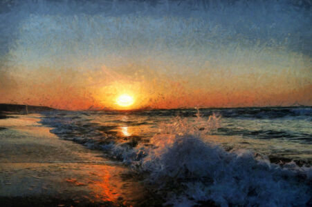 Sunset Reflection Mini